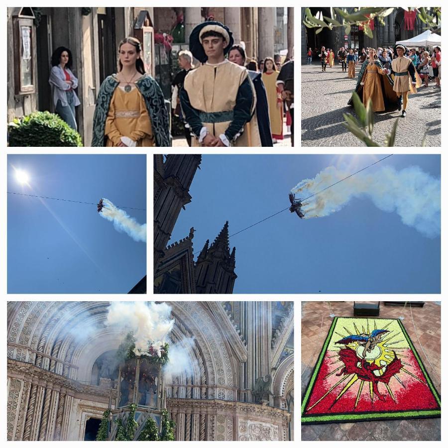 La Casa Di Agnese Lägenhet Orvieto Exteriör bild